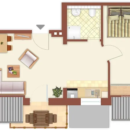 Strandhaus/strandweg